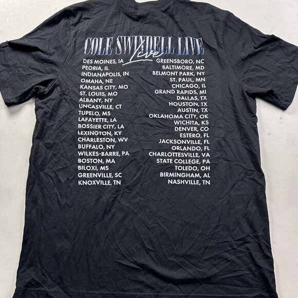 Cole Swindell Live Tour Concert T-Shirt Size XL - Picture 2 of 3